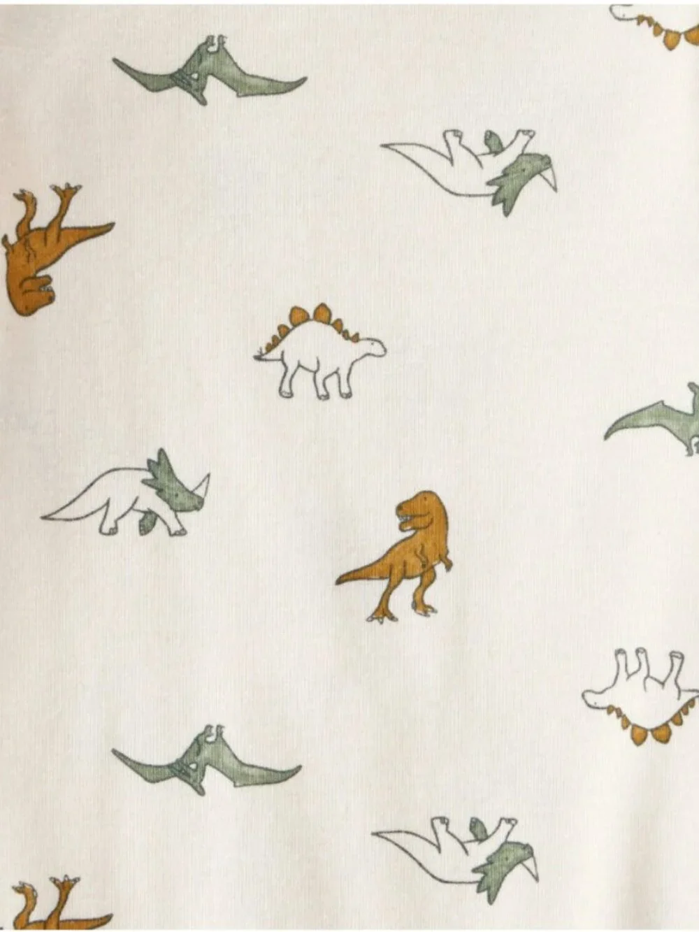 NWT Carter's Baby Boy 18 months 4-Pack Dinosaur Print Long-Sleeve Bodysuits
